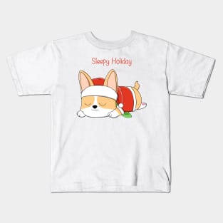 Sleepy Holiday Kids T-Shirt